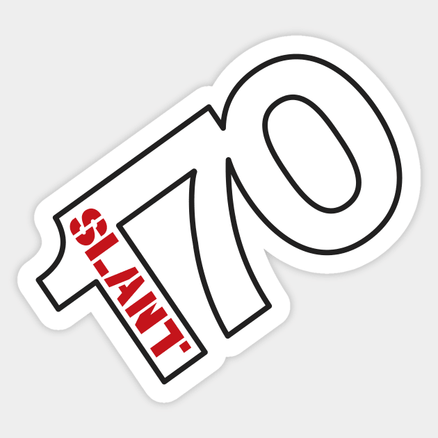 170 Slant 6 - Wedge Sticker by jepegdesign